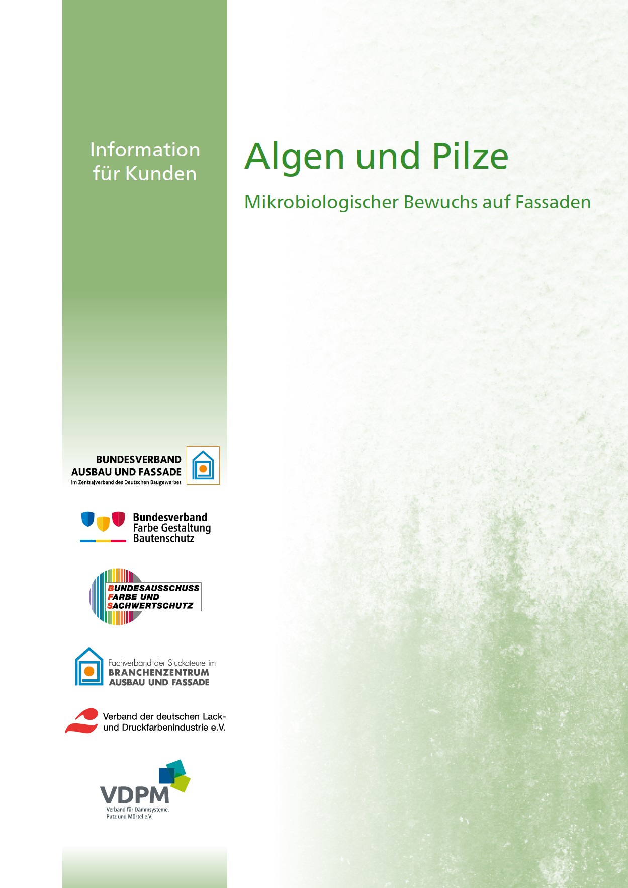 Kundeninfo Algen